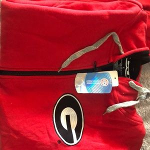 E5 Georgia Bulldogs Zipper Up Hoodie